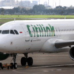 Pesawat Citilink Indonesia.