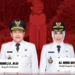 Bupati dan Wakil Bupati Sidoarjo.
