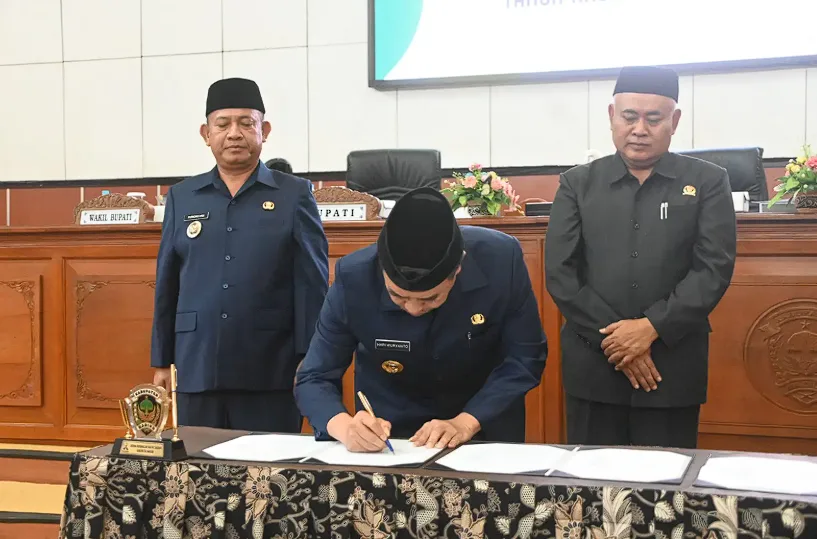 Rapat paripurna bersama DPRD Kabupaten Madiun