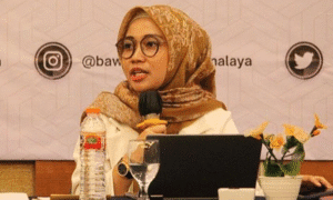 Direktur Democracy and Electoral Empowerment Partnership (DEEP) Indonesia, Neni Nur Hayati.