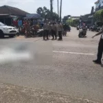 Foto laka lantas yang menelan korban jiwa.