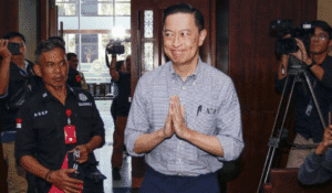 Mantan Menteri Perdagangan Republik Indonesia periode 2015–2016, Thomas Trikasih Lembong atau yang dikenal dengan Tom Lembong.