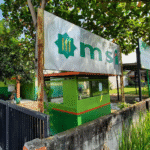 Kantor koperasi Mitra Sejahtera Indonesia (MSI) di Desa Kecamatan Nguntoronadi, Magetan.
