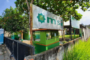 Kantor koperasi Mitra Sejahtera Indonesia (MSI) di Desa Kecamatan Nguntoronadi, Magetan.