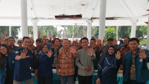 Kegiatan Sosialisasi Pembentukan Desa Ramah Perempuan dan Peduli Anak (DRPPA) di Balai Desa Jenggawah, Kecamatan Jenggawah, Kamis (3/7).