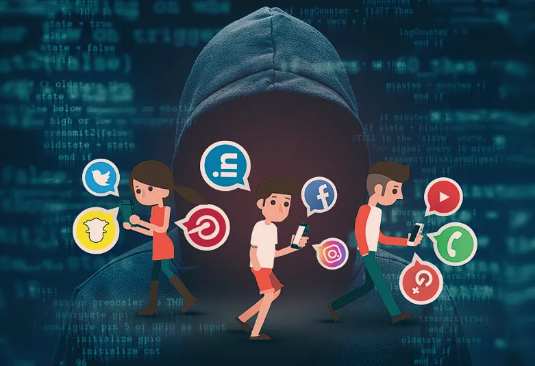 Ancaman dunia maya : termasuk malware (virus, worm, ransomware), phishing, dan pelanggaran data, yang dapat membahayakan informasi pribadi dan integritas sistem.