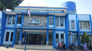 Kantor Perusahaan Daerah Air Minum Kota Pasuruan.