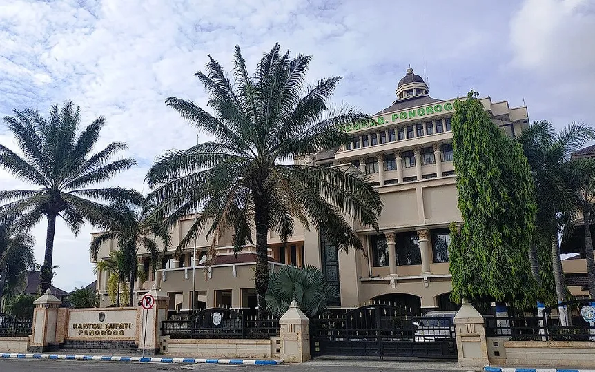 Kantor Bupati Ponorogo.