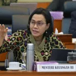 Menteri Keuangan (Menkeu) Sri Mulyani Indrawati.