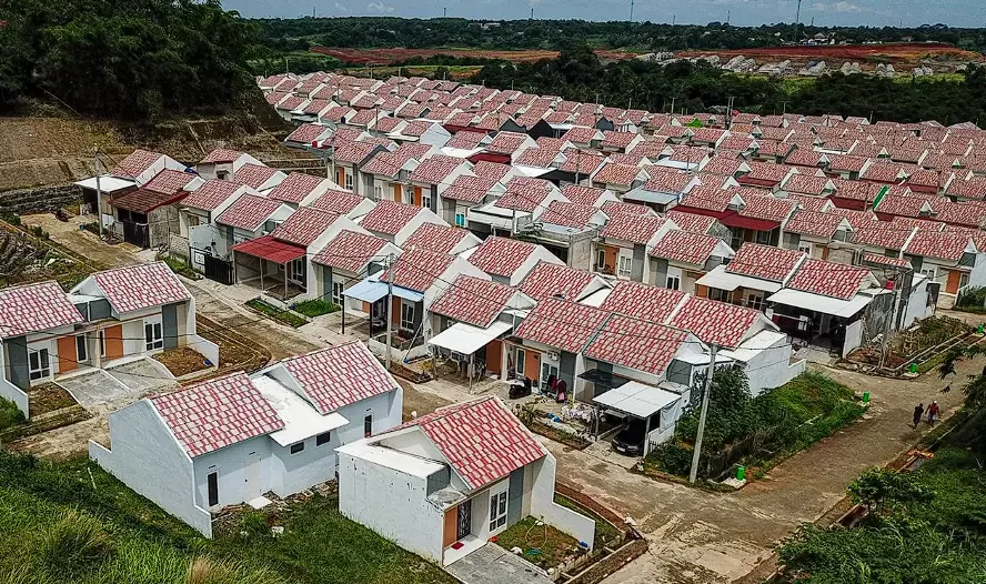 Foto perumahan subsidi Tapera.