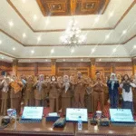 Rapat koordinasi lintas sektor Pemerintah Kota Mojokerto bersama seluruh satuan pendidikan menjelang pelaksanaan Program Cek Kesehatan Gratis (CKG) bagi pelajar(28/7).