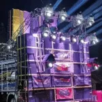 Salah satu Sound Horeg saat tampil acara Karnaval.