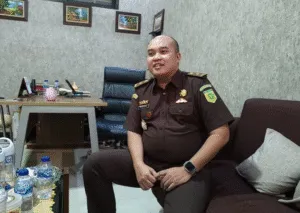 Kepala Seksi Pidana Khusus (Kasi Pidsus) Kejari Mojokerto, Rizky Raditya Eka Putra.