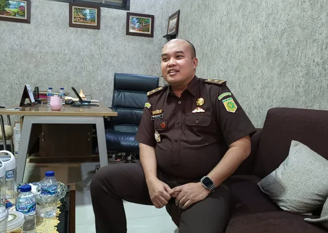 Kepala Seksi Pidana Khusus (Kasi Pidsus) Kejari Mojokerto, Rizky Raditya Eka Putra.