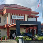 Kantor Dinas Pendidikan Kabupaten Sumenep, Madura.