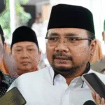 Mantan Menteri Agama (Menag) Yaqut Cholil Qoumas.