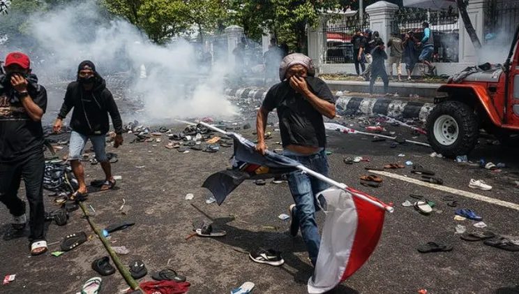 Aksi unjuk rasa yang berlangsung di depan Kantor Bupati Pati, Rabu (13/8), disebut-sebut menelan korban jiwa.