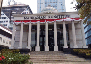 Gedung Mahkamah Konstitusi.