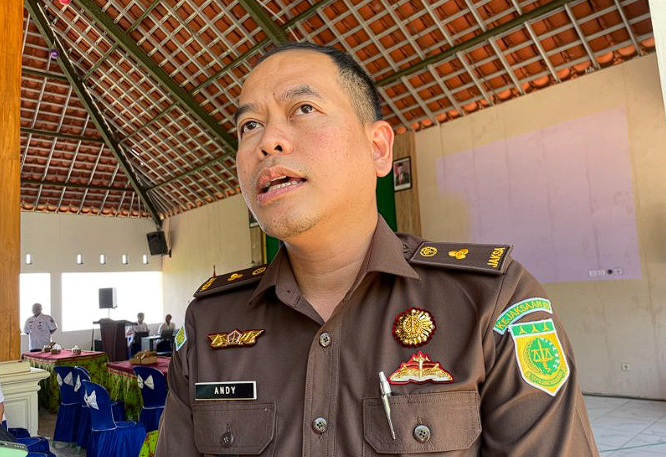 Kasie Intel Kejari Magetan, Muh Andy Sofyan.