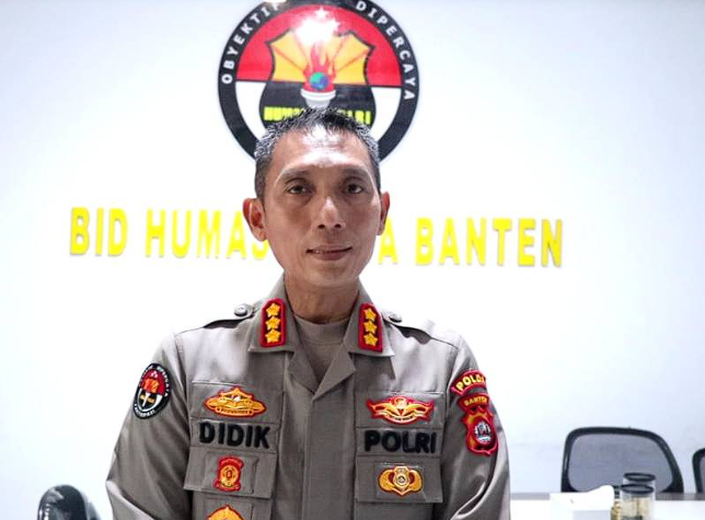 Kabid Humas Polda Banten, Kombes Didik Hariyanto.