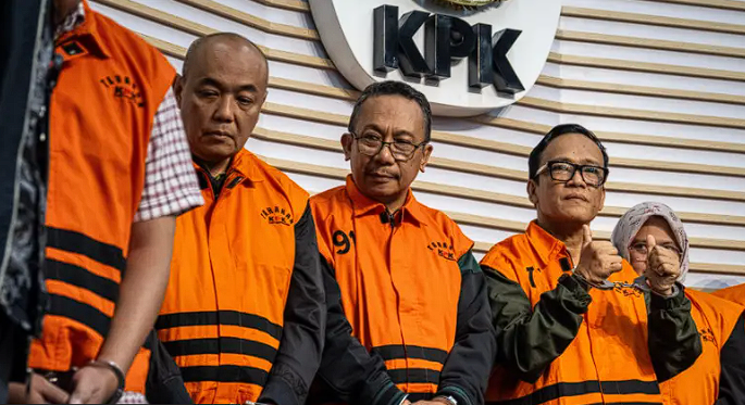 Tersangka kasus dugaan korupsi pengurusan sertifikasi Keselamatan dan Kesehatan Kerja (K3) di Kementerian Ketenagakerjaan (Kemnaker).