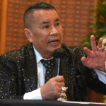 Kuasa hukum mantan Menteri Pendidikan, Kebudayaan, Riset, dan Teknologi (Mendikbudristek) Nadiem Anwar Makarim, Hotman Paris Hutapea.