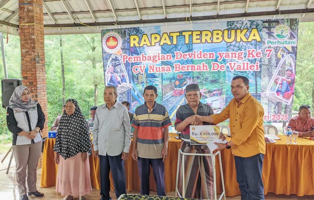 6 Bulan Profit 4 Miliar, Wisata Bernah de Vallei Bagikan Deviden Jutaan Rupiah pada Masyarakat Desa Kembangbelor Mojokerto