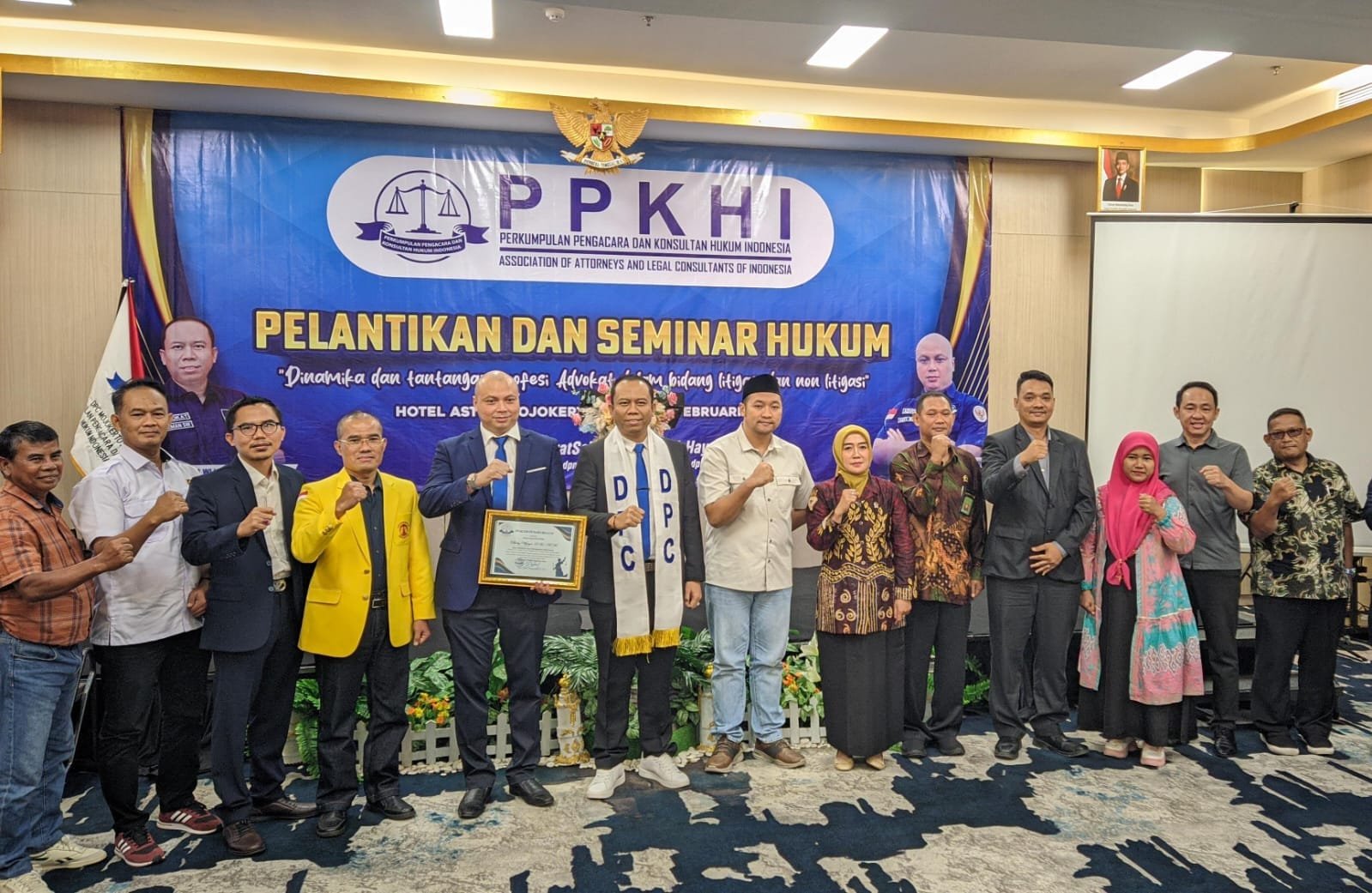 DPC PPKHI Mojokerto Raya Resmi Dilantik, Wakil Bupati Terpilih dr. Rizal Tekankan Sinergitas dan Supremasi Hukum
