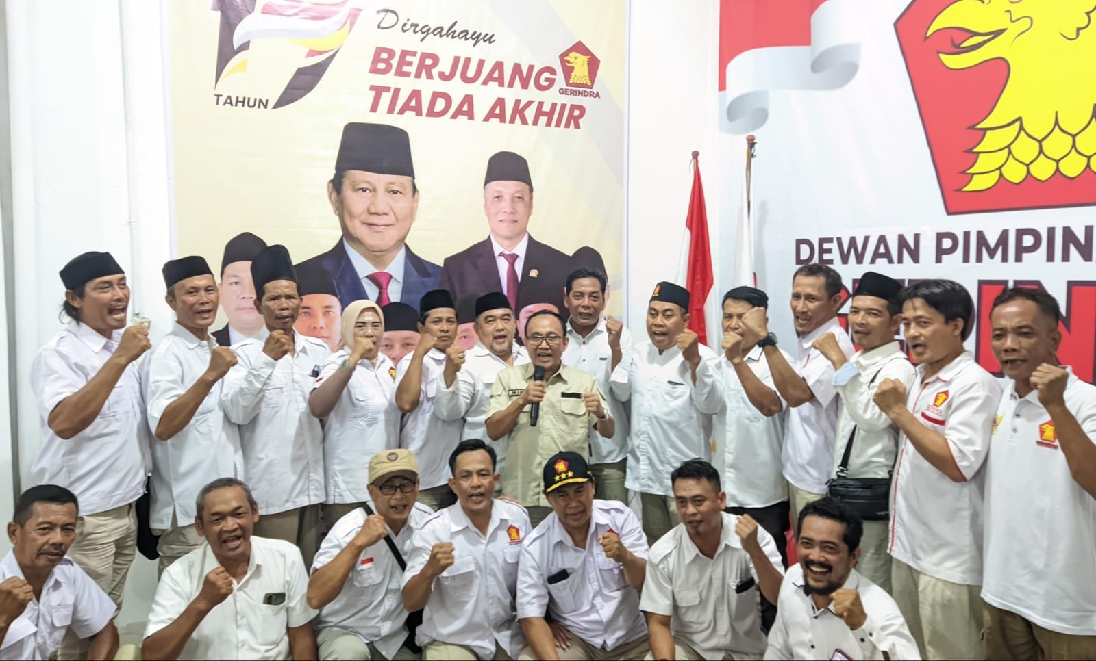 DPC Partai Gerindra Kabupaten Mojokerto Rayakan HUT ke-17, Teguhkan Semangat “Berjuang Tiada Akhir”