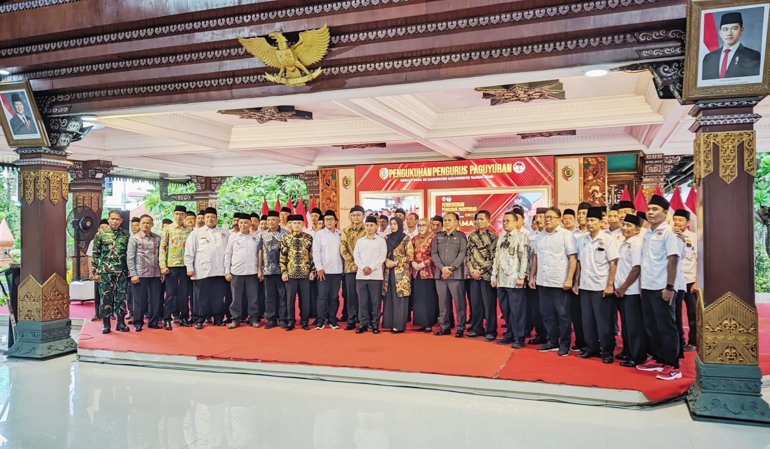 Ini Daftar Pengurus Paguyuban Kepala Desa Kabupaten Mojokerto 2025-2030