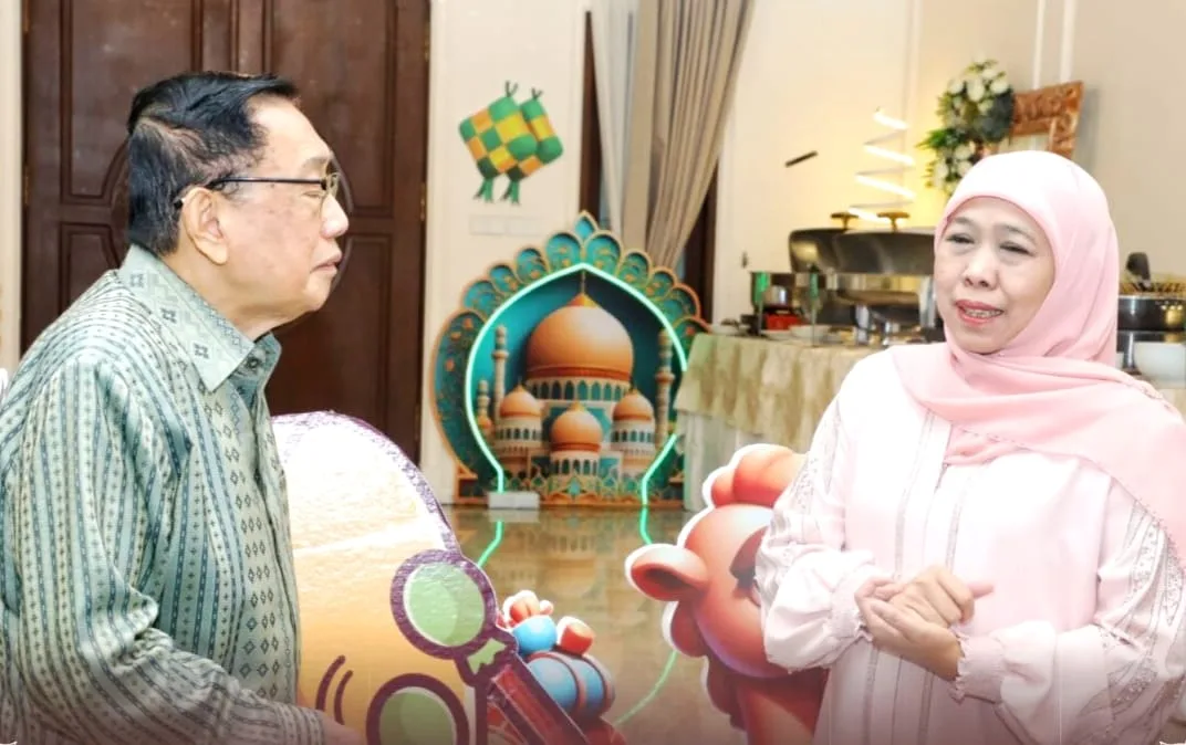 Gubernur Khofifah dan Alim Markus Bahas Stabilitas Ekonomi dan Pencegahan PHK di Jawa Timur