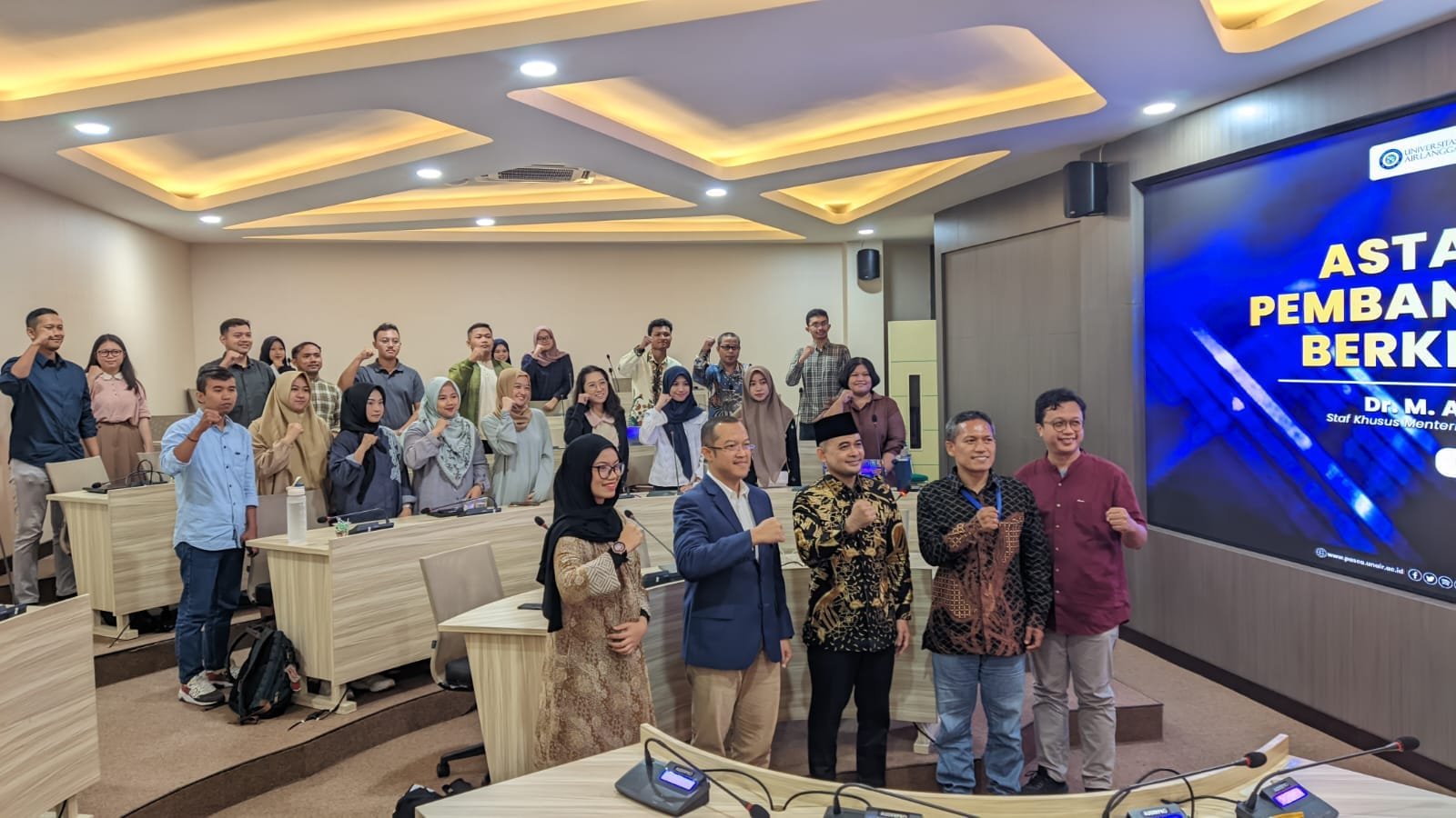 Dr. H. M. Afif Zamroni, Lc., M.E.I berikan Kuliah Umum Pascasarjana Unair, Paparkan Astacita Presiden Pembangunan Desa sebagai Kunci Kemajuan Bangsa