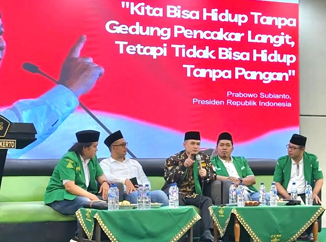 Ngaji Desa Kader GP Ansor Mojokerto bersama Gus Afif Stafsus Kemendes, Patriot Pangan Wujudkan Asta Cita Presiden