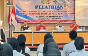 RSUD Prof. dr. Soekandar Mojokerto Menuju Cancer Center Unggulan, Gelar Pelatihan BTCLS untuk Tingkatkan Kompetensi Perawat