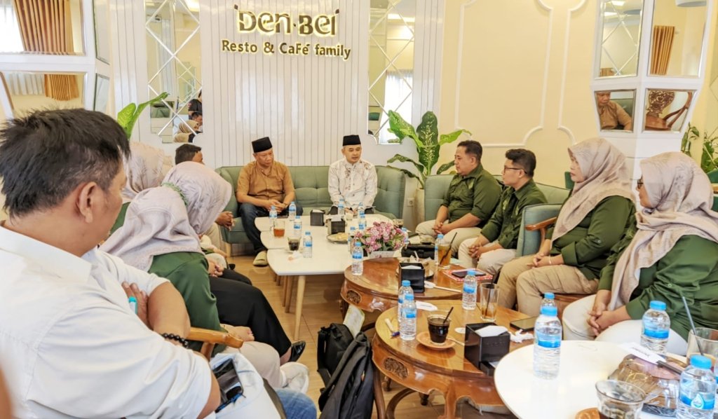 Audiensi Direktur Bumdesma dengan Stafsus Kemendes, Gus Afif.