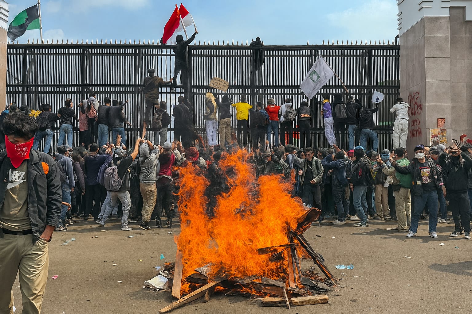 DPR Naik Tunjangan, Polisi Represif, Rakyat Naik Pitam, Musabab Gelombang Aksi Demo Membesar