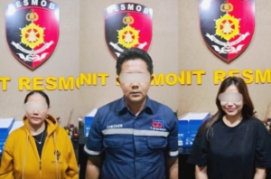 Sosok tiga orang pelaku penggugur bayi yang di kubur di Pacet Mojokerto.