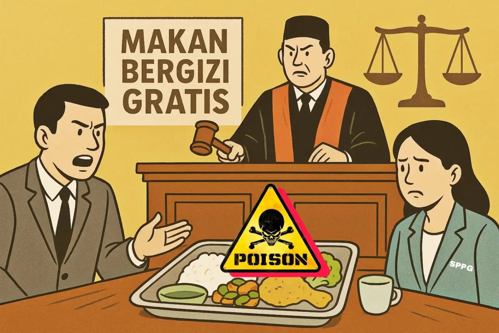 Pakar Hukum UGM Sebut Keracunan MBG Bisa Seret SPPG ke Pasal 360 KUHP
