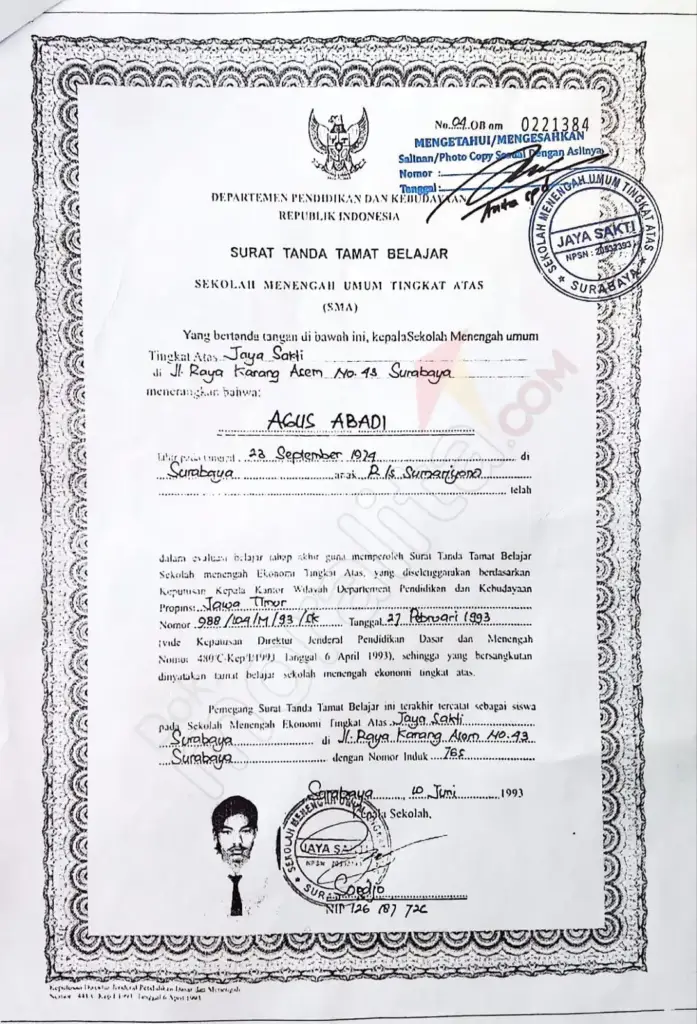 Fakta Ijazah Palsu DPRD Kabupaten Kediri Kian Terang, KPU Ungkap Data Silon, Partai Masih Bungkam 4 Fakta Ijazah Palsu DPRD Kabupaten Kediri Kian Terang, KPU Ungkap Data Silon, Partai Masih Bungkam