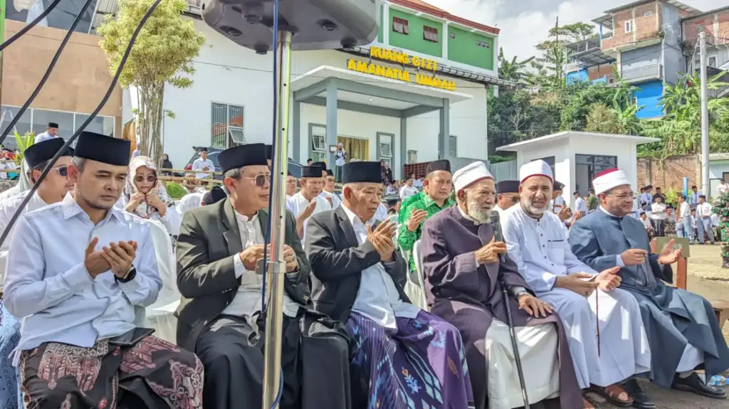 Momen HSN 2025 di Ponpes Amanatul Ummah Mojokerto, Kyai Asep Usulkan ke Presiden Santri Dilibatkan Pasukan Perdamaian Palestina