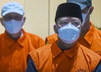 Mantan Gubernur Bengkulu, Rohidin Mersyah yang kini ditahan sebagai tersangka di KPK.