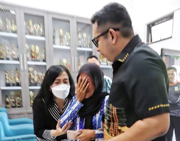 Walimurid SMPN 7 Kota Mojokerto korban tenggelam di Pantai Drini Datangi Dinas Pendidikan Kota Mojokerto