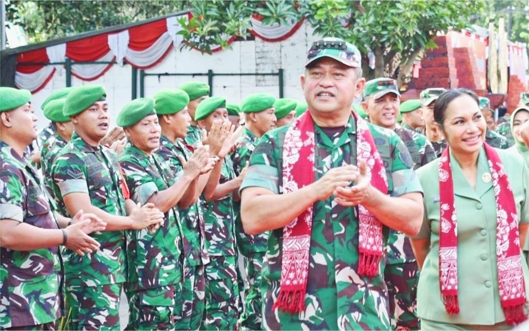 KSAD Maruli Simanjuntak Resmikan Sumur Air Bersih di Mojokerto untuk Mendukung Akses Air bagi Masyarakat