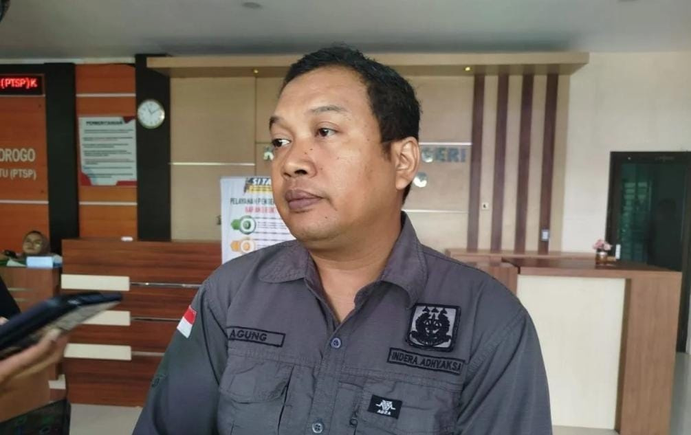 Kasi Intelijen Kejari Ponorogo, Agung Riyadi.