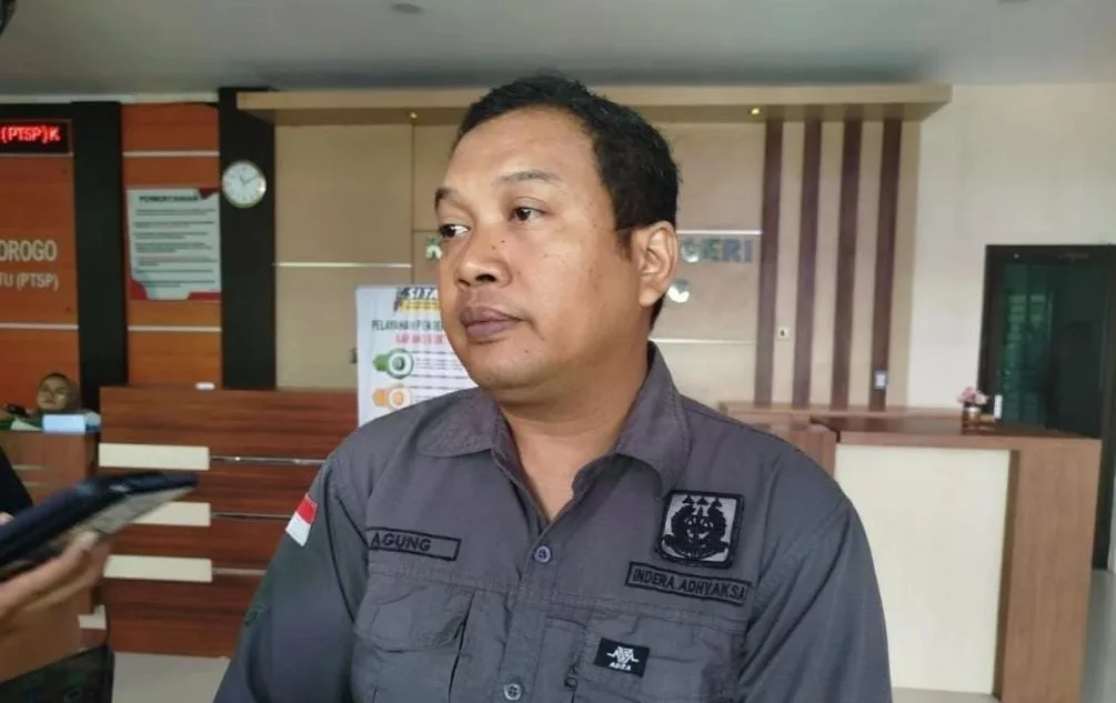 Kasi Intelijen Kejari Ponorogo, Agung Riyadi.
