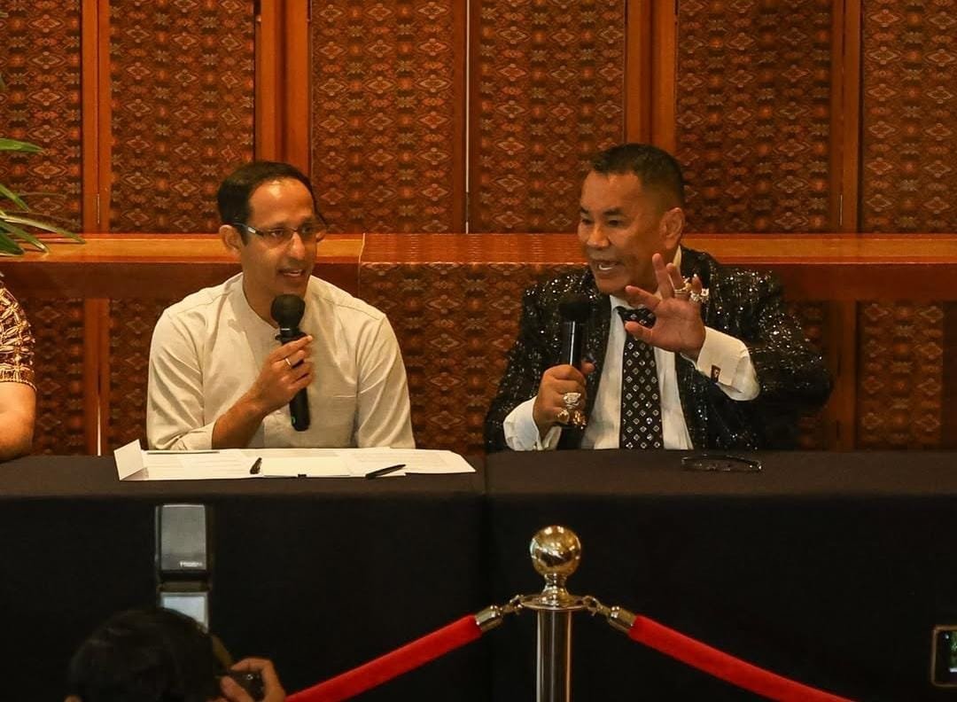 Mantan Menteri Pendidikan, Kebudayaan, Riset, dan Teknologi (Mendikbudristek) Nadiem Anwar Makarim