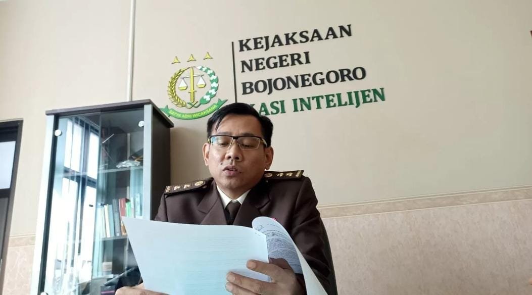 Kepala Seksi Intelijen Kejari Bojonegoro, Reza Aditya Wardana