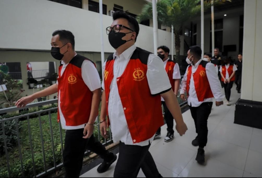 Terdakwah kasus situs Judi Online