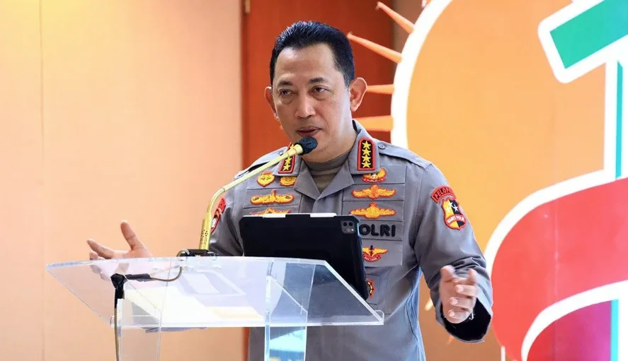 Kepala Kepolisian Negara Republik Indonesia (Kapolri) Jenderal Listyo Sigit Prabowo.
