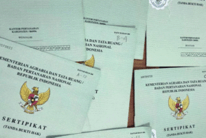 Ilustrasi sertifikat Hak Guna Usaha (HGU).